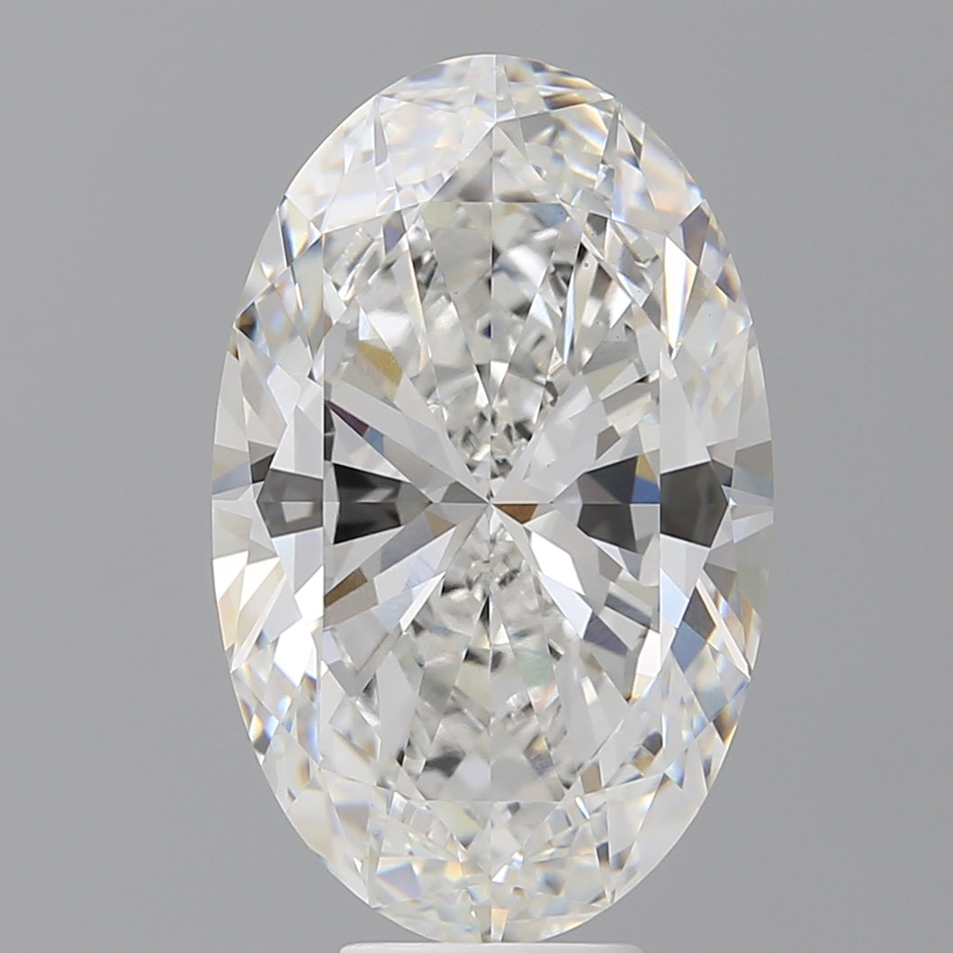 8.55 Carat Oval Shaped, Ideal Cut, E Color, VVS2 Clarity, IGI Certified Lab Grown Diamond