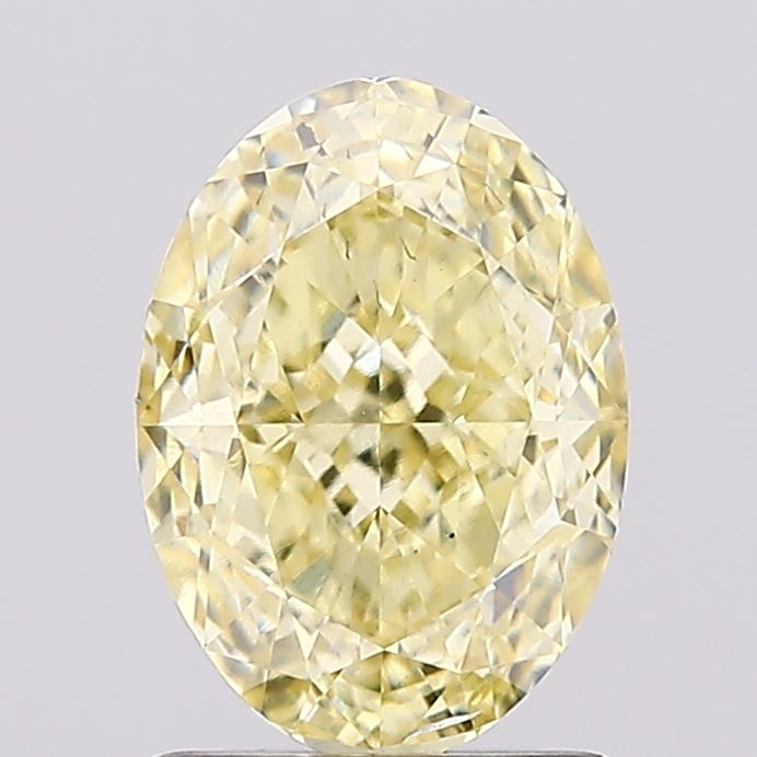 1.59 Carat Oval Shaped, Very Good Cut, SI1 Clarity, IGI Certified Lab Grown Diamond