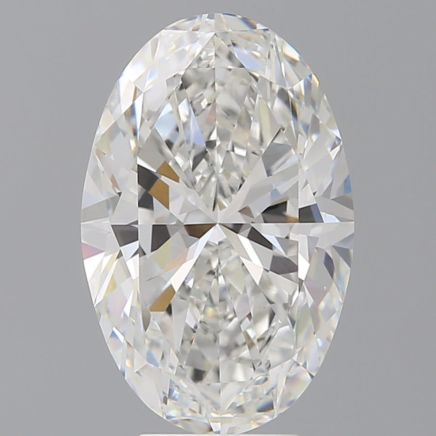 6.04 Carat Oval Shaped, Ideal Cut, F Color, VS1 Clarity, IGI Certified Lab Grown Diamond