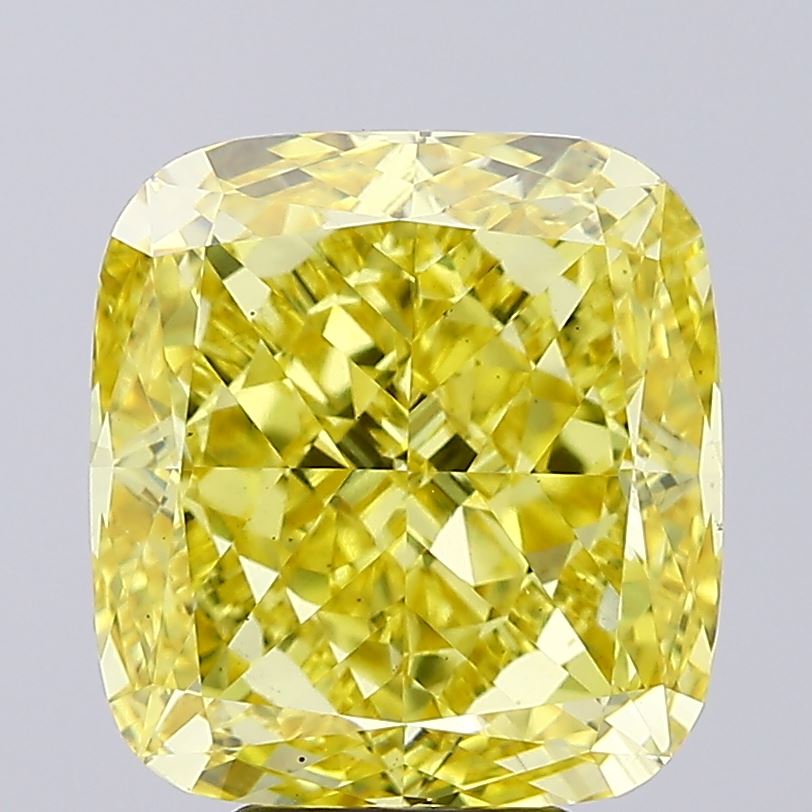 5.92 Carat Cushion Shaped, Very Good Cut, VS1 Clarity, IGI Certified Lab Grown Diamond