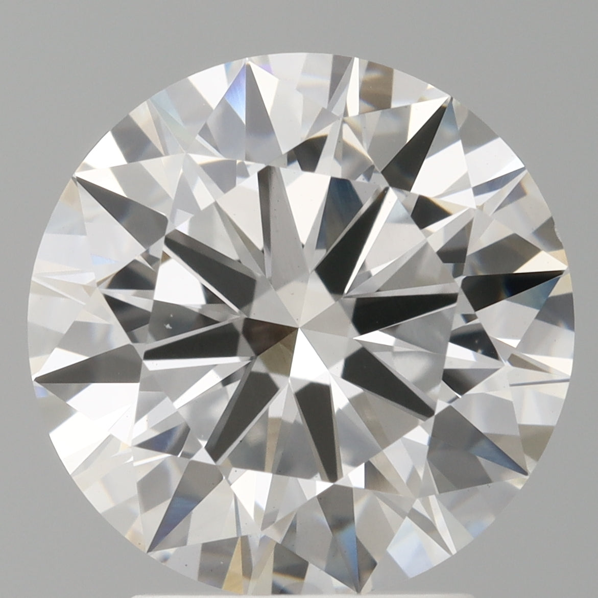 3.04 Carat Round Shaped, Ideal Cut, E Color, VS1 Clarity, IGI Certified Lab Grown Diamond