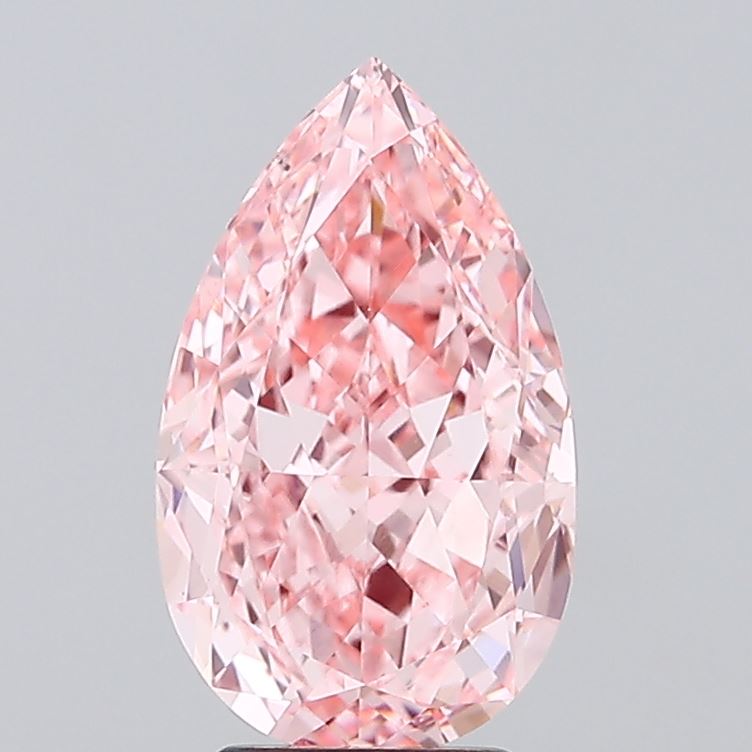 4.08 Carat Pear Shaped, Excellent Cut, VS2 Clarity, IGI Certified Lab Grown Diamond