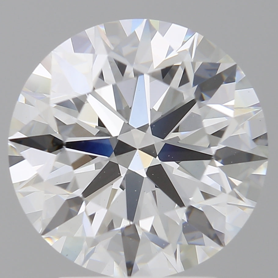 3.60 Carat Round Shaped, Ideal Cut, E Color, VVS2 Clarity, IGI Certified Lab Grown Diamond