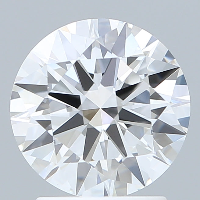 2.08 Carat Round Shaped, Excellent Cut, D Color, VVS2 Clarity, IGI Certified Lab Grown Diamond