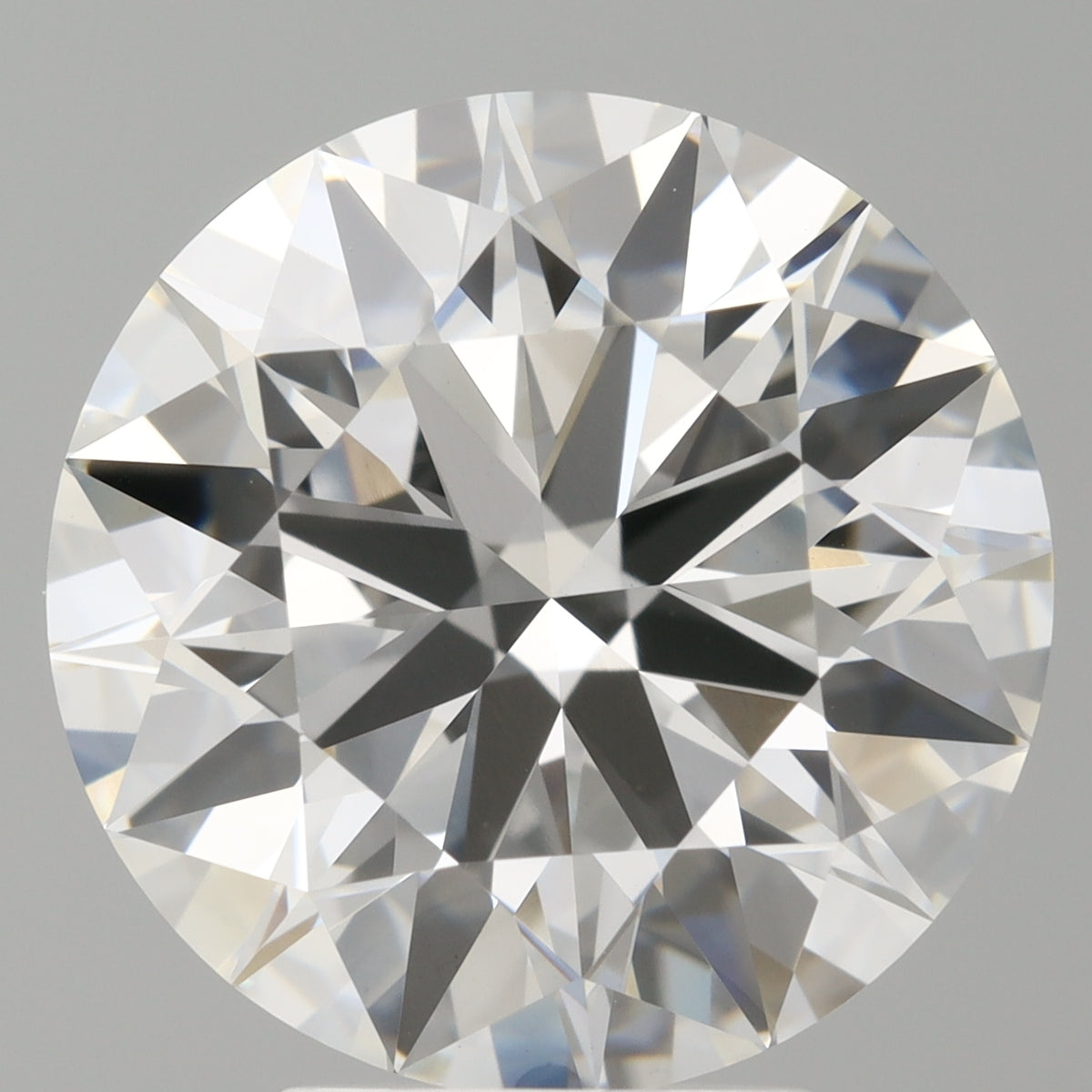 5.10 Carat Round Shaped, Ideal Cut, E Color, VVS2 Clarity, IGI Certified Lab Grown Diamond