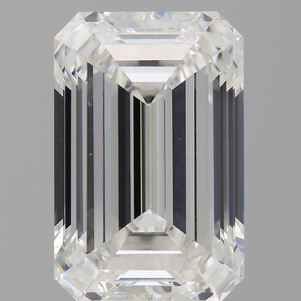 8.08 Carat Emerald Shaped, Ideal Cut, F Color, VS1 Clarity, IGI Certified Lab Grown Diamond