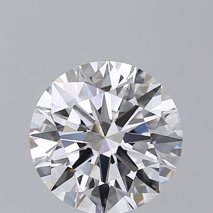 3.01 Carat Round Shaped, Ideal Cut, F Color, VVS2 Clarity, IGI Certified Lab Grown Diamond