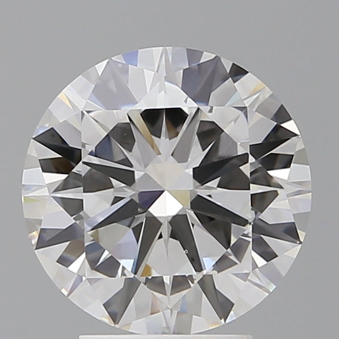 3.50 Carat Round Shaped, Excellent Cut, E Color, VS1 Clarity, IGI Certified Lab Grown Diamond