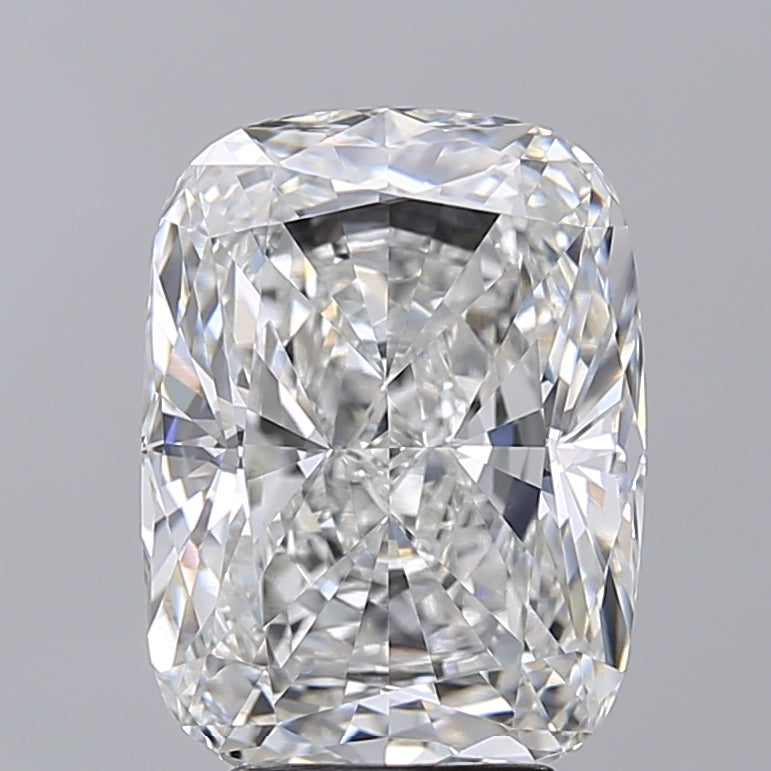5.02 Carat Elongated Cushion Shaped, Excellent Cut, E Color, VVS2 Clarity, IGI Certified Lab Grown Diamond