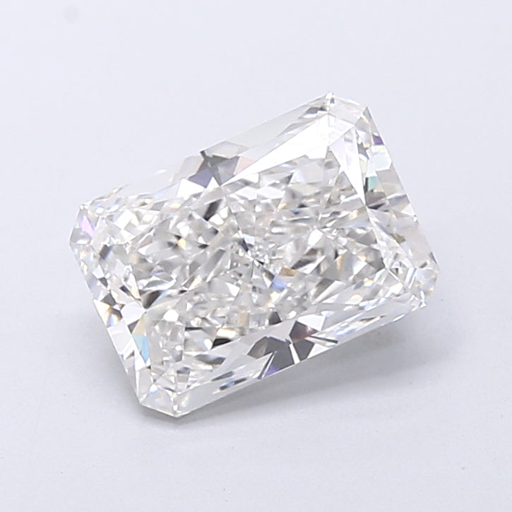 4.01 Carat Radiant Shaped, Very Good Cut, F Color, VVS2 Clarity, IGI Certified Lab Grown Diamond