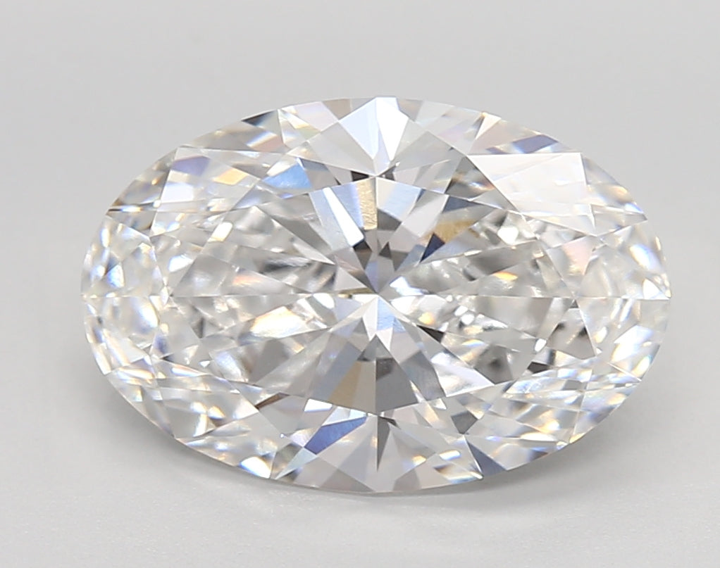 4.19 Carat Oval Shaped, Very Good Cut, E Color, VVS2 Clarity, IGI Certified Lab Grown Diamond