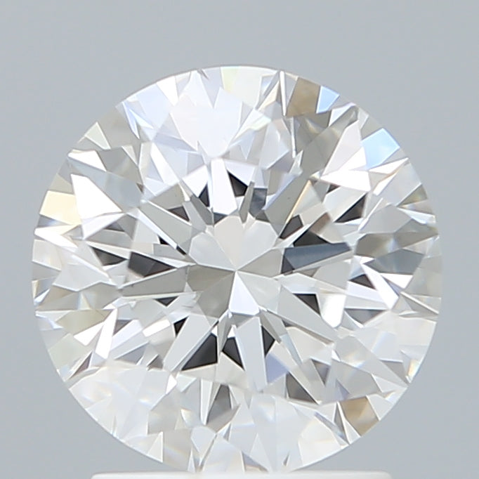 2.10 Carat Round Shaped, Excellent Cut, D Color, VVS2 Clarity, IGI Certified Lab Grown Diamond