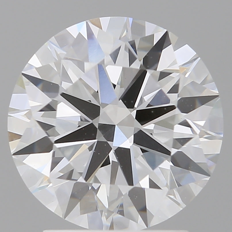 2.59 Carat Round Shaped, Ideal Cut, E Color, VVS2 Clarity, IGI Certified Lab Grown Diamond
