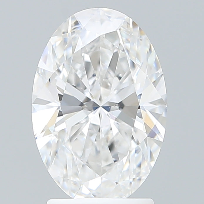 2.52 Carat Oval Shaped, Ideal Cut, D Color, VVS1 Clarity, IGI Certified Lab Grown Diamond