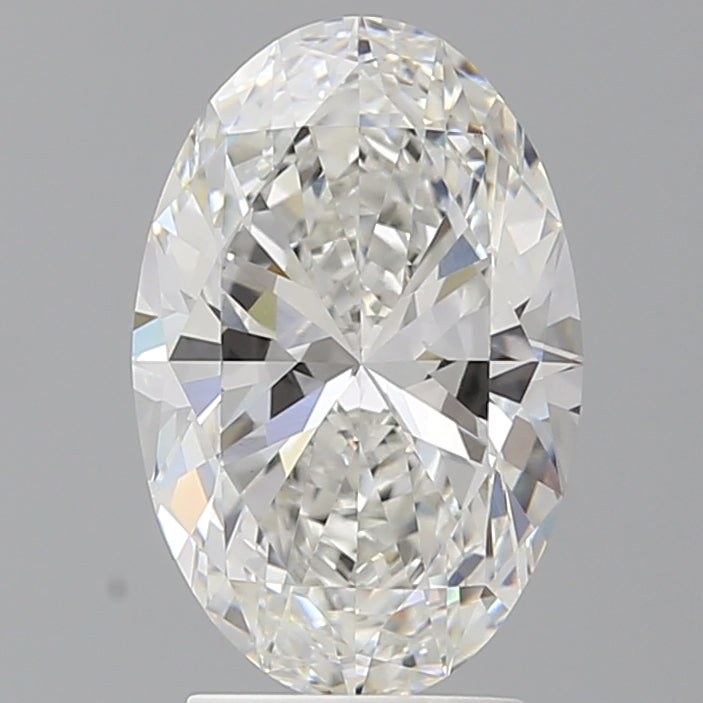 3.05 Carat Oval Shaped, Ideal Cut, F Color, VVS2 Clarity, IGI Certified Lab Grown Diamond