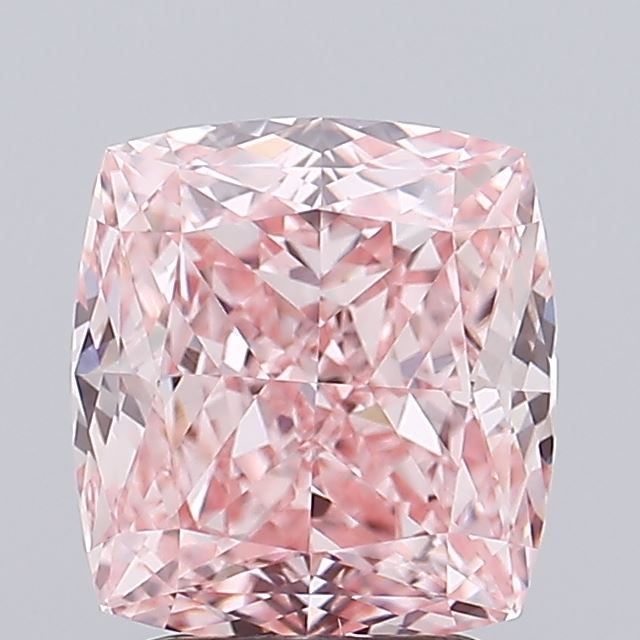 2.55 Carat Cushion Shaped, Ideal Cut, VS2 Clarity, IGI Certified Lab Grown Diamond