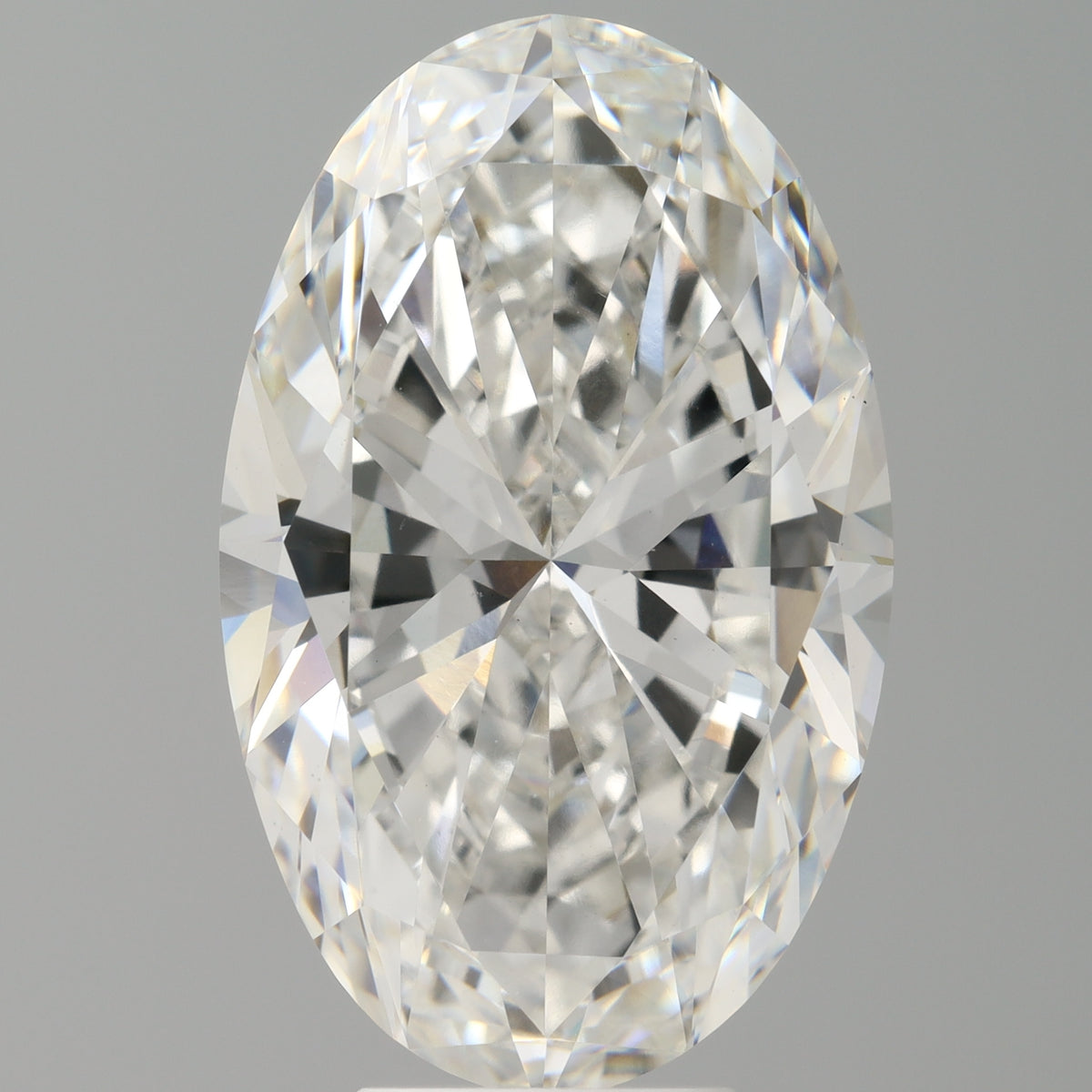 7.53 Carat Oval Shaped, Excellent Cut, F Color, VS1 Clarity, IGI Certified Lab Grown Diamond