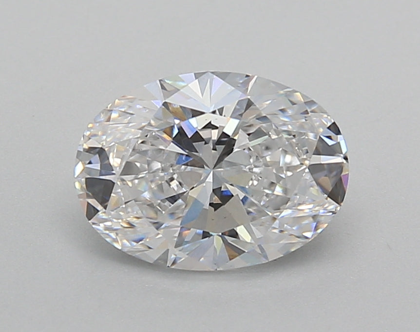 1.51 Carat Oval Shaped, Excellent Cut, D Color, VS1 Clarity, IGI Certified Lab Grown Diamond