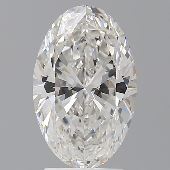 3.07 Carat Oval Shaped, Ideal Cut, F Color, VVS2 Clarity, IGI Certified Lab Grown Diamond