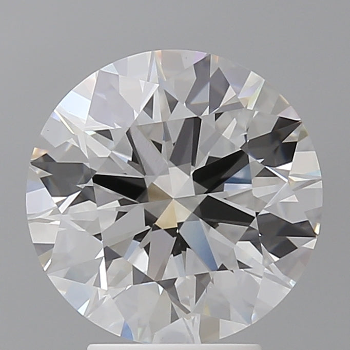 4.03 Carat Round Shaped, Ideal Cut, E Color, VVS2 Clarity, IGI Certified Lab Grown Diamond