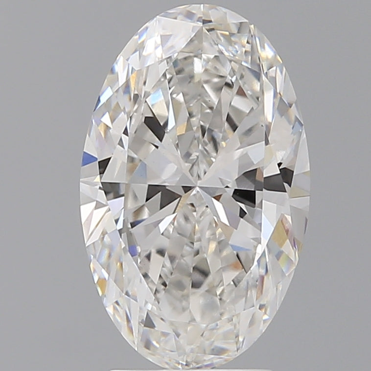 3.53 Carat Oval Shaped, Ideal Cut, E Color, VS1 Clarity, IGI Certified Lab Grown Diamond