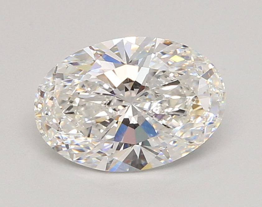 2.07 Carat Oval Shaped, Ideal Cut, F Color, VVS1 Clarity, IGI Certified Lab Grown Diamond