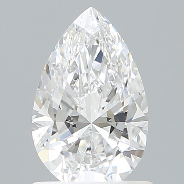 1.05 Carat Pear Shaped, Excellent Cut, D Color, VVS2 Clarity, IGI Certified Lab Grown Diamond