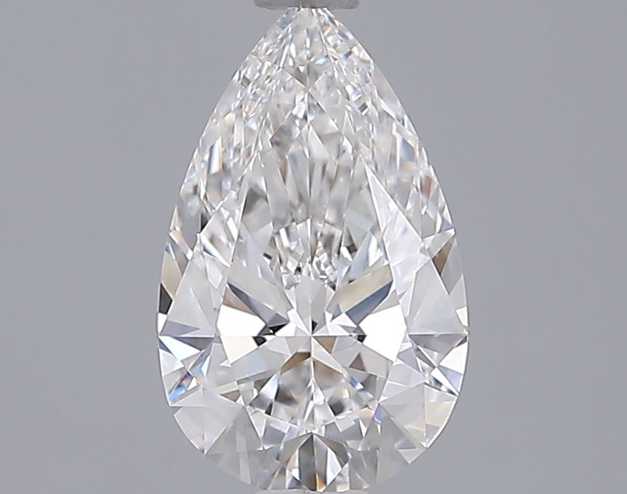 1.55 Carat Pear Shaped, Ideal Cut, E Color, VVS2 Clarity, IGI Certified Lab Grown Diamond
