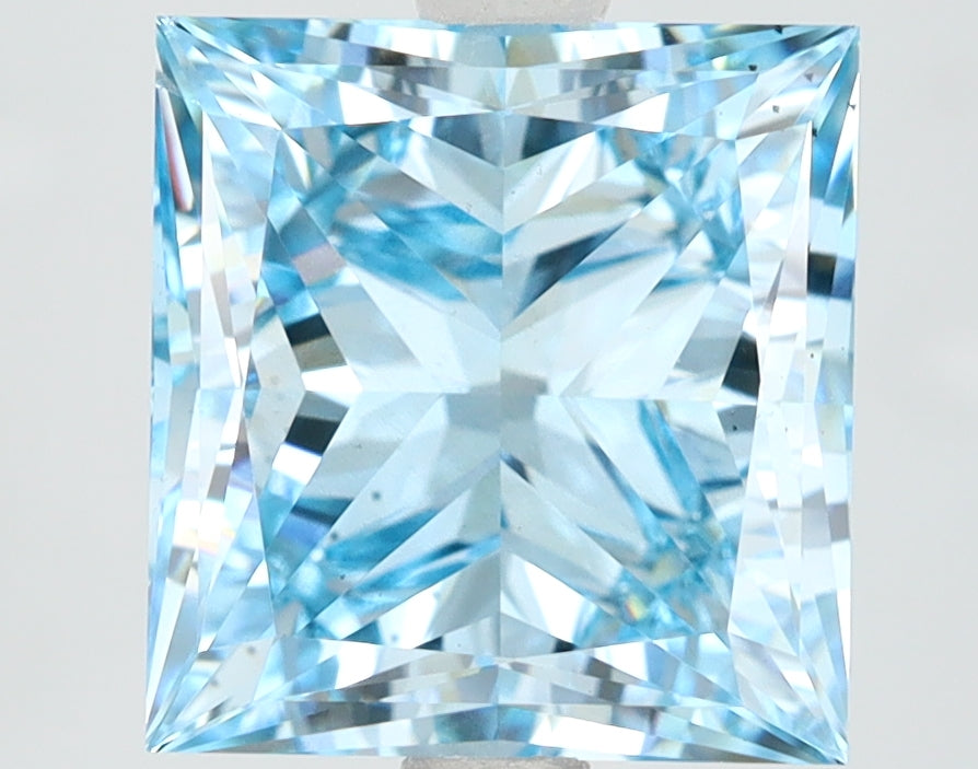 4.02 Carat Princess Shaped, Ideal Cut, VS2 Clarity, IGI Certified Lab Grown Diamond