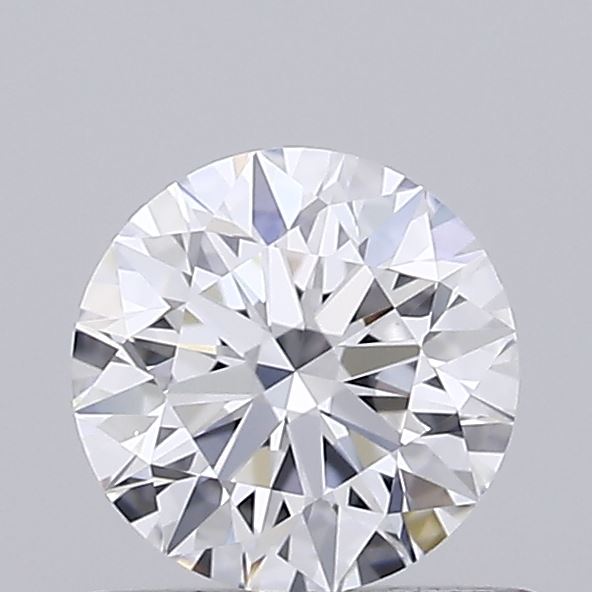 0.53 Carat Round Shaped, Ideal Cut, D Color, VVS2 Clarity, IGI Certified Lab Grown Diamond
