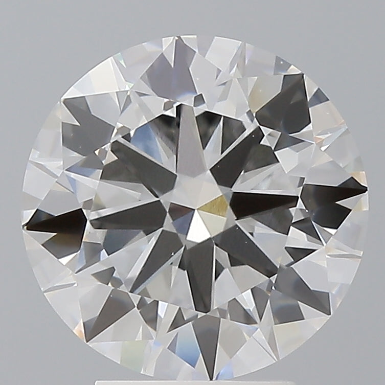 4.01 Carat Round Shaped, Excellent Cut, E Color, VS1 Clarity, IGI Certified Lab Grown Diamond