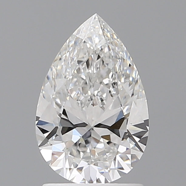 1.59 Carat Pear Shaped, Ideal Cut, E Color, VVS2 Clarity, IGI Certified Lab Grown Diamond