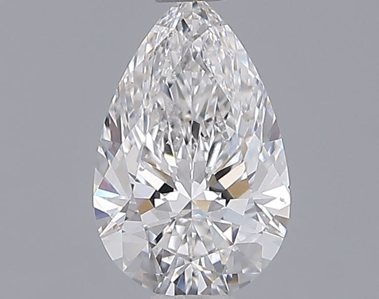 1.00 Carat Pear Shaped, Ideal Cut, D Color, VS2 Clarity, IGI Certified Lab Grown Diamond