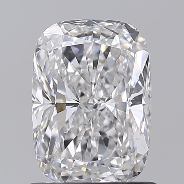 1.02 Carat Elongated Cushion Shaped, Excellent Cut, D Color, VS1 Clarity, IGI Certified Lab Grown Diamond