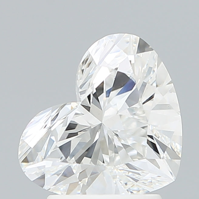 2.31 Carat Heart Shaped, Ideal Cut, F Color, VS1 Clarity, IGI Certified Lab Grown Diamond