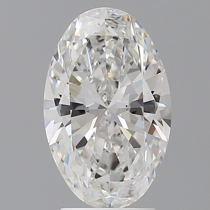 3.02 Carat Oval Shaped, Ideal Cut, E Color, VS1 Clarity, IGI Certified Lab Grown Diamond