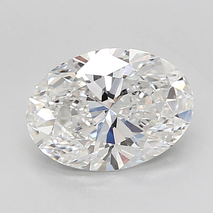 2.13 Carat Oval Shaped, Ideal Cut, E Color, IF Clarity, IGI Certified Lab Grown Diamond