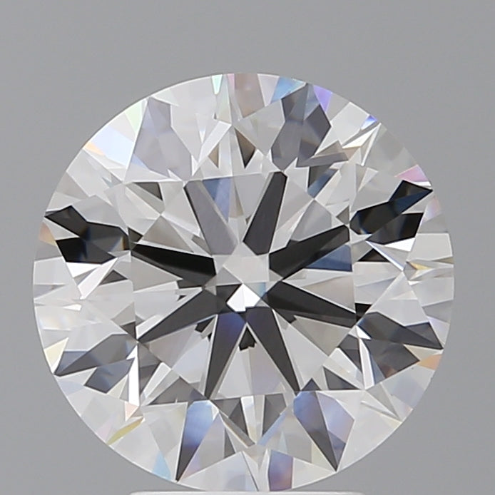 4.53 Carat Round Shaped, Ideal Cut, E Color, VVS2 Clarity, IGI Certified Lab Grown Diamond