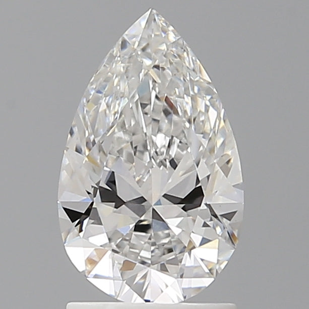 1.55 Carat Pear Shaped, Ideal Cut, E Color, VVS2 Clarity, IGI Certified Lab Grown Diamond