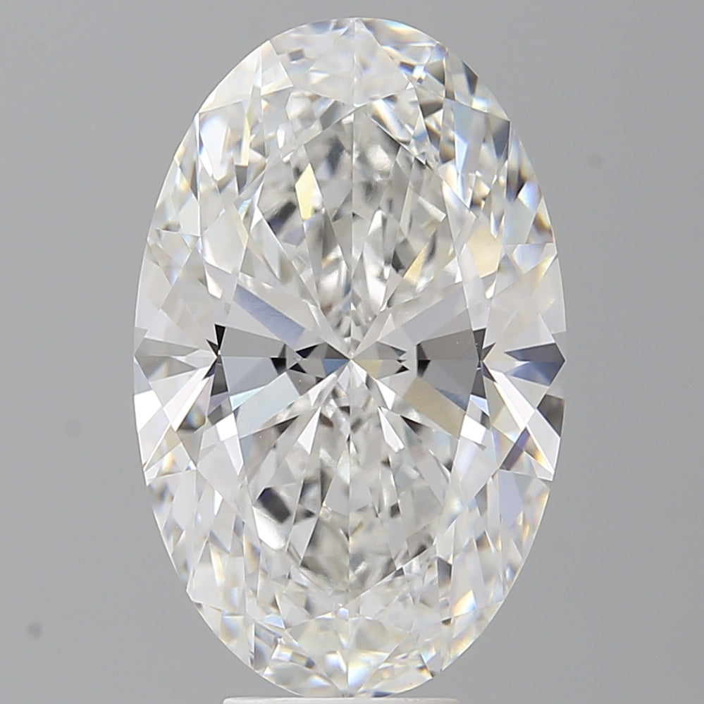 8.04 Carat Oval Shaped, Ideal Cut, E Color, VVS2 Clarity, IGI Certified Lab Grown Diamond