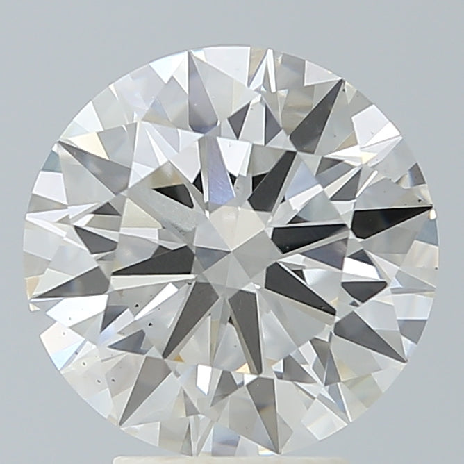 4.19 Carat Round Shaped, Ideal Cut, G Color, VS2 Clarity, IGI Certified Lab Grown Diamond