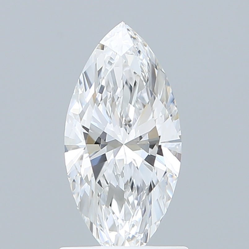 1.07 Carat Marquise Shaped, Ideal Cut, D Color, VVS2 Clarity, IGI Certified Lab Grown Diamond