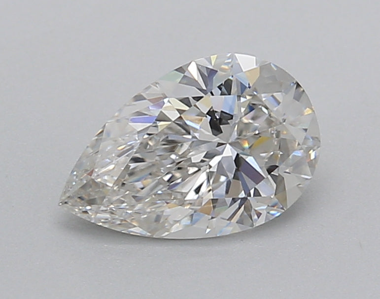 1.01 Carat Pear Shaped, Excellent Cut, F Color, VS1 Clarity, IGI Certified Lab Grown Diamond
