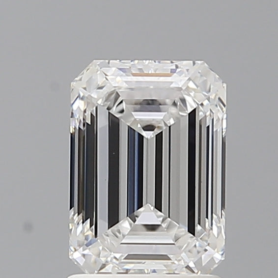 1.60 Carat Emerald Shaped, Ideal Cut, D Color, VS1 Clarity, IGI Certified Lab Grown Diamond