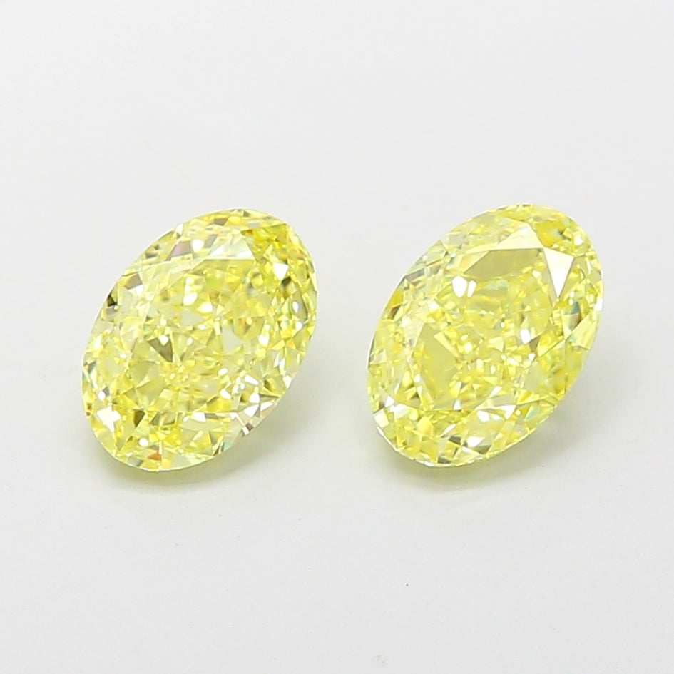 1.74 Carat Oval Shaped, Excellent Cut, VVS2 Clarity, IGI Certified Lab Grown Diamond