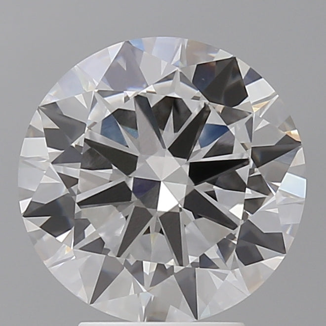 4.03 Carat Round Shaped, Excellent Cut, E Color, VVS2 Clarity, IGI Certified Lab Grown Diamond