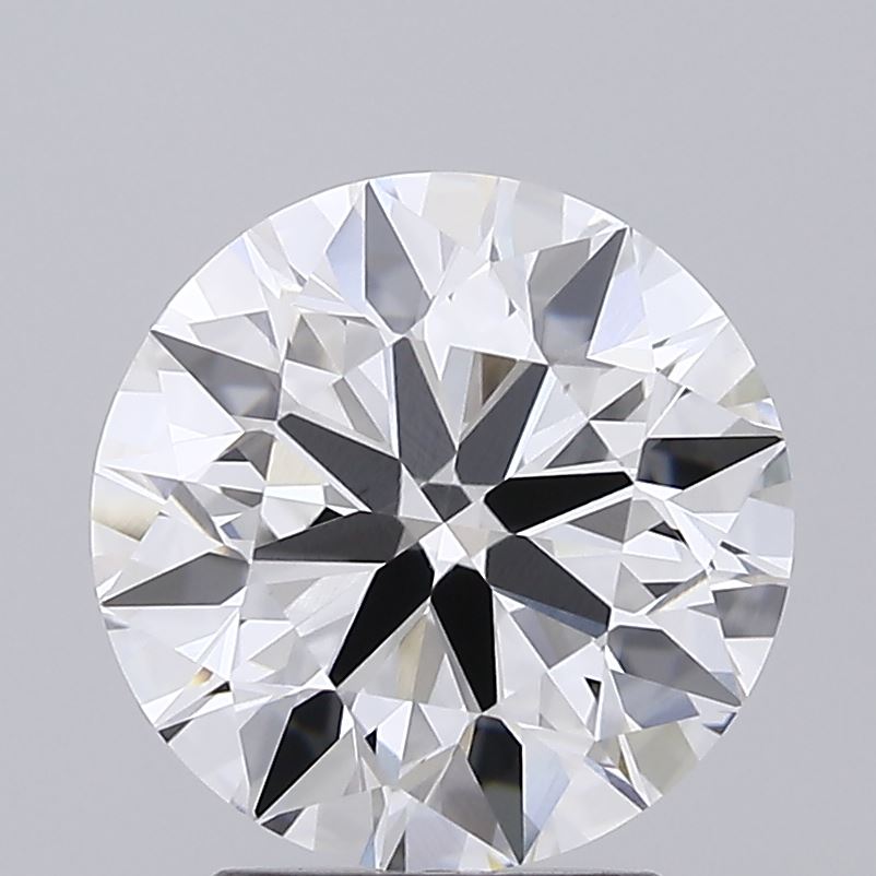 3.02 Carat Round Shaped, Ideal Cut, F Color, VVS2 Clarity, IGI Certified Lab Grown Diamond