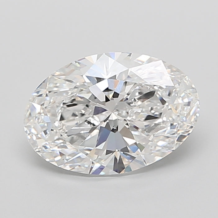 4.09 Carat Oval Shaped, Ideal Cut, D Color, VS1 Clarity, IGI Certified Lab Grown Diamond