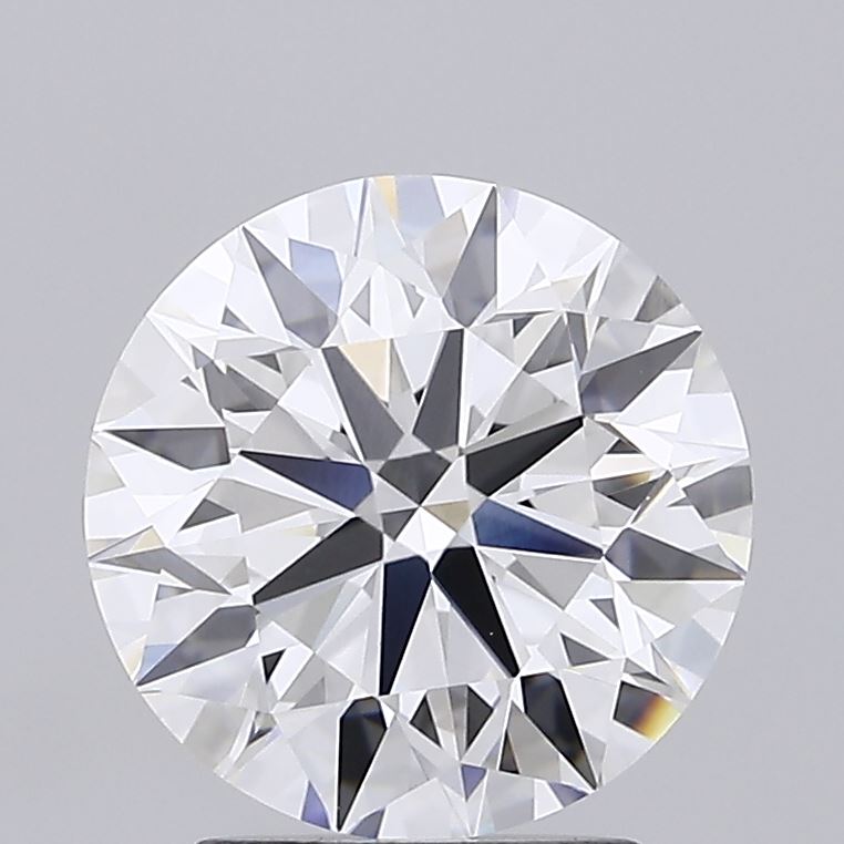 2.64 Carat Round Shaped, Ideal Cut, E Color, VVS2 Clarity, IGI Certified Lab Grown Diamond