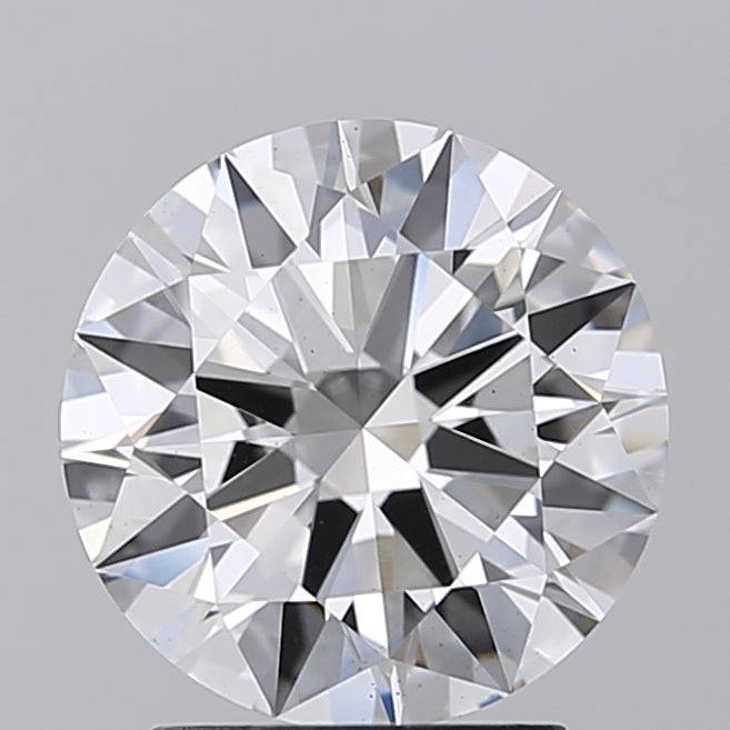 2.51 Carat Round Shaped, Excellent Cut, H Color, VS1 Clarity, GIA Certified Lab Grown Diamond